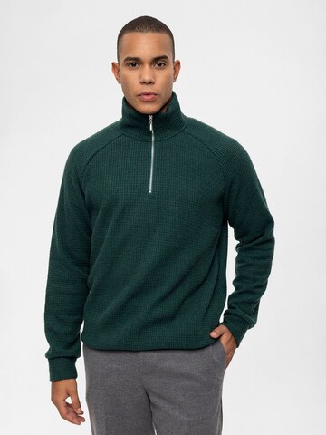 Pullover di Antioch in verde: frontale