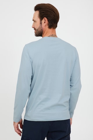 FQ1924 Henleyshirt 'ROLF' in Blau