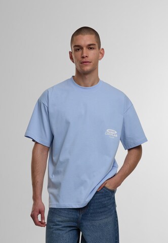 Another Cotton Lab Shirt 'Analog Diaries' in Blau