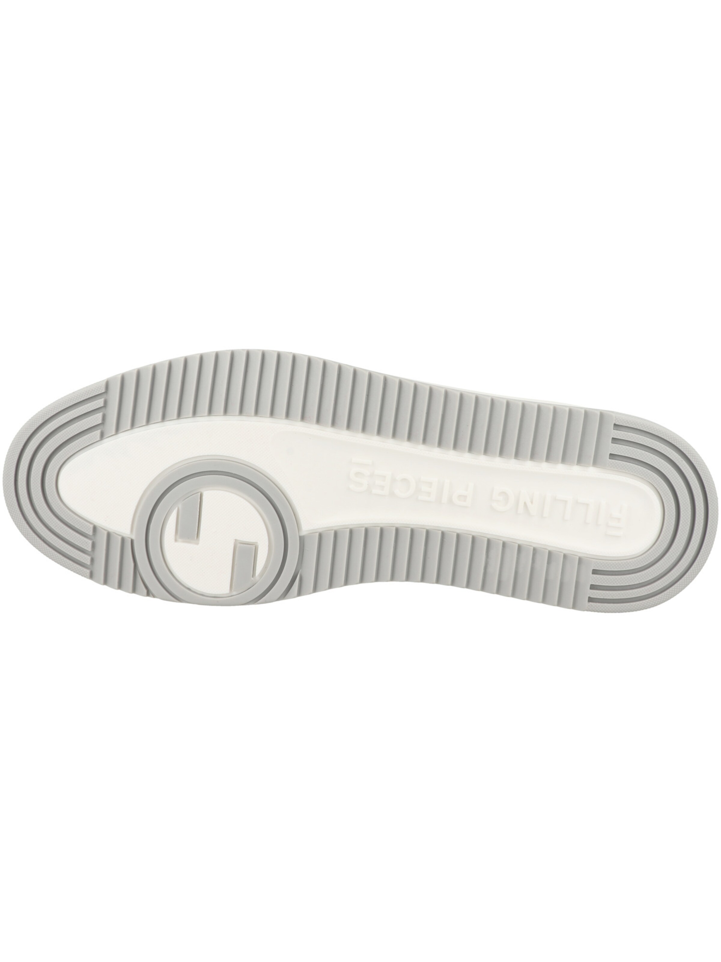 Filling Pieces Platform trainers in Grey