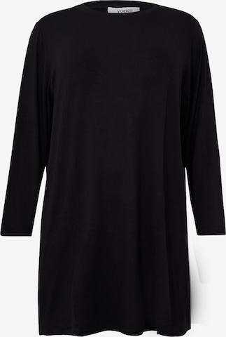 YOEK Knit dress in Black: front
