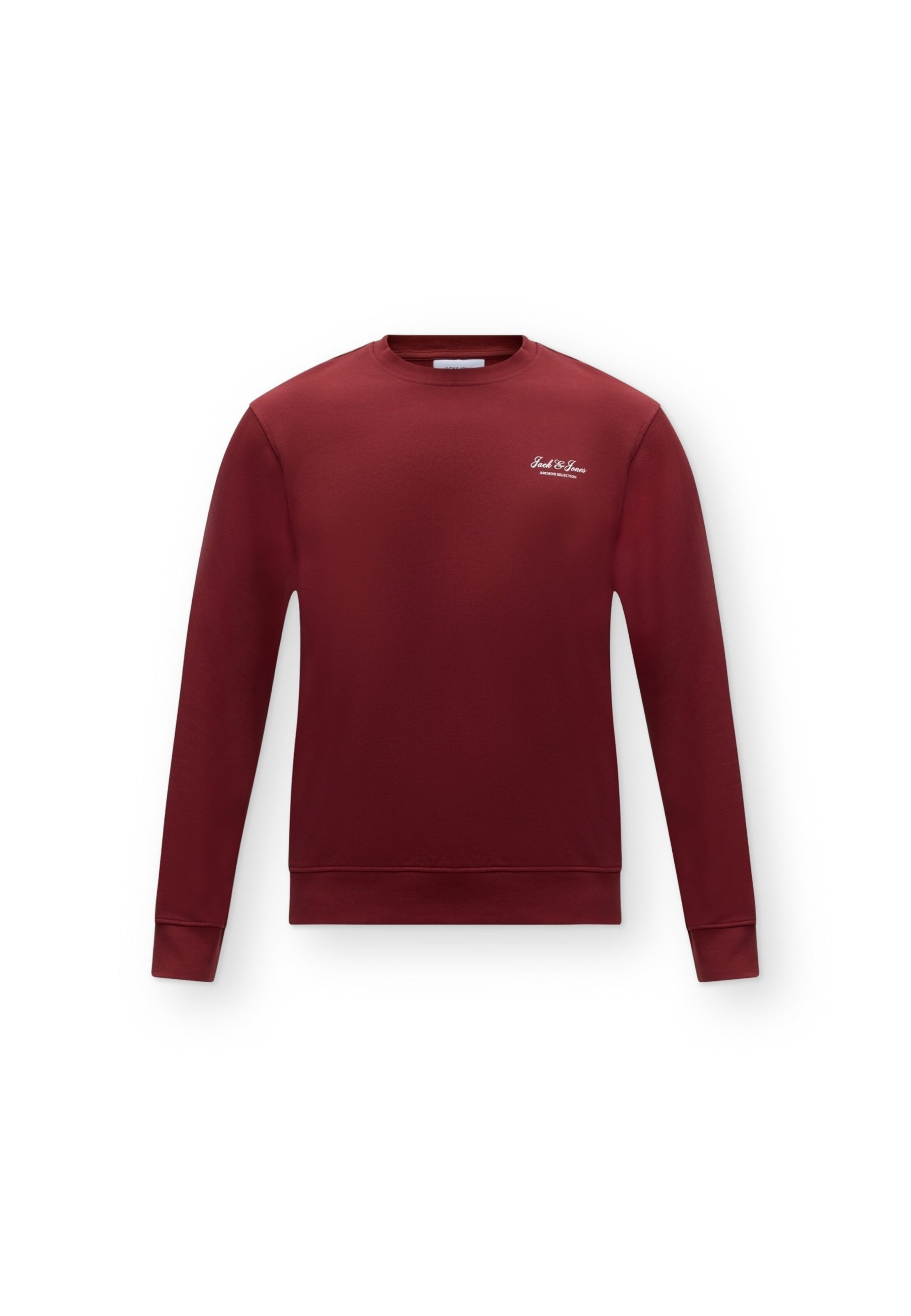 JACK & JONES Sweatshirt 'JJEARCHIVE' in Red: front