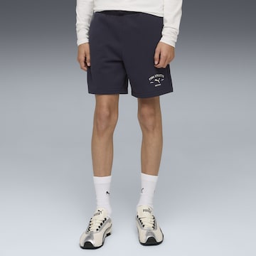 PUMA Regular Shorts in Blau: Vorderseite
