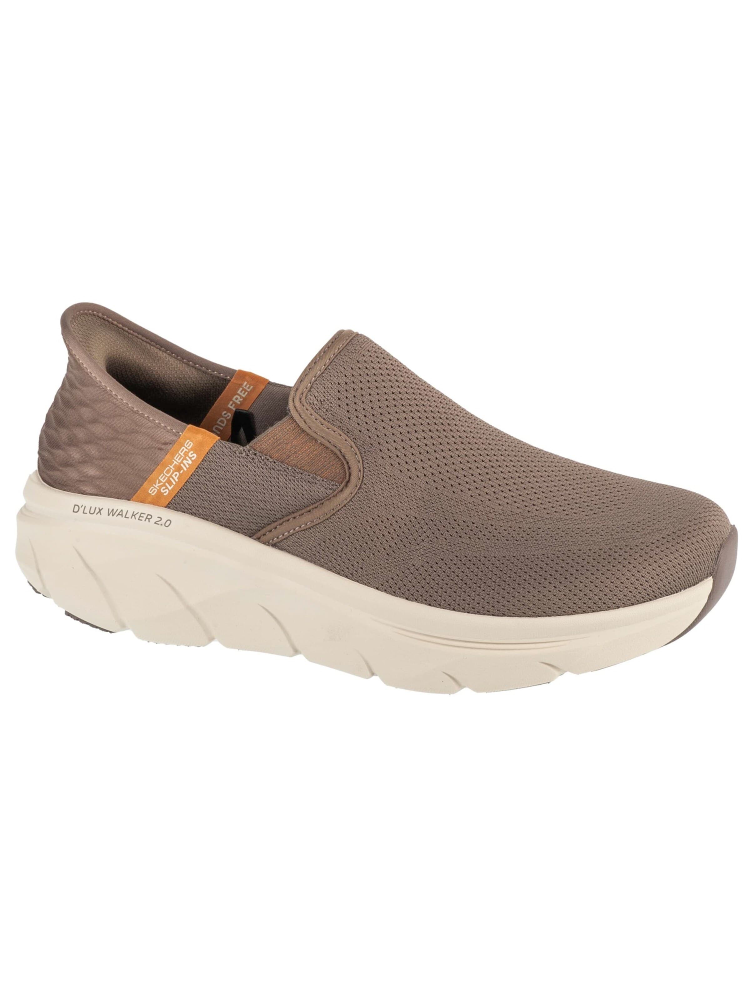 SKECHERS Slip-ons 'Skechers Slip-ins: D'Lux Walker 2.0 - Reeler' in Bruin