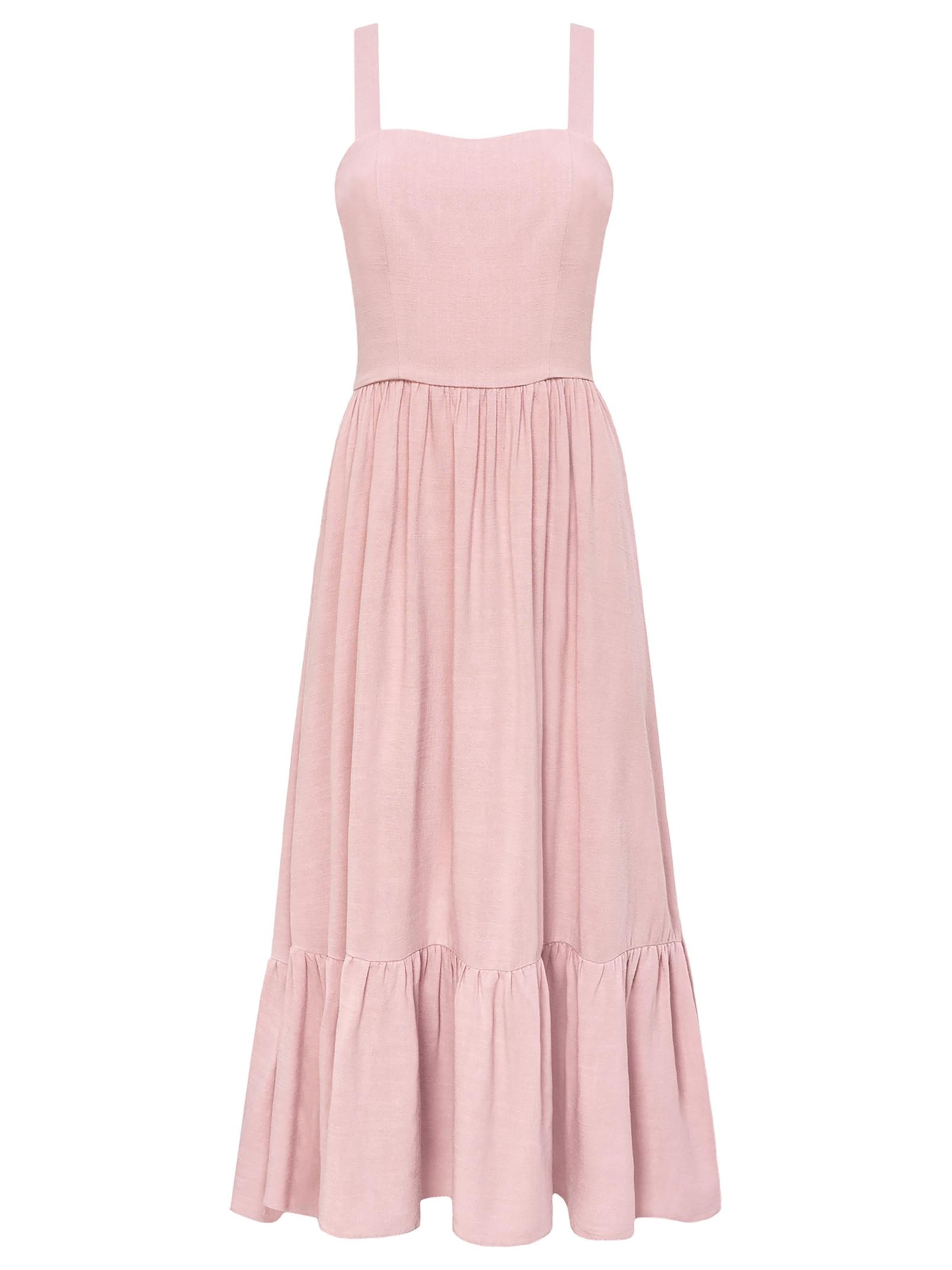 mandragora Kleid 'Meg'‌‌‌‌‌ in Pink: Vorderseite
