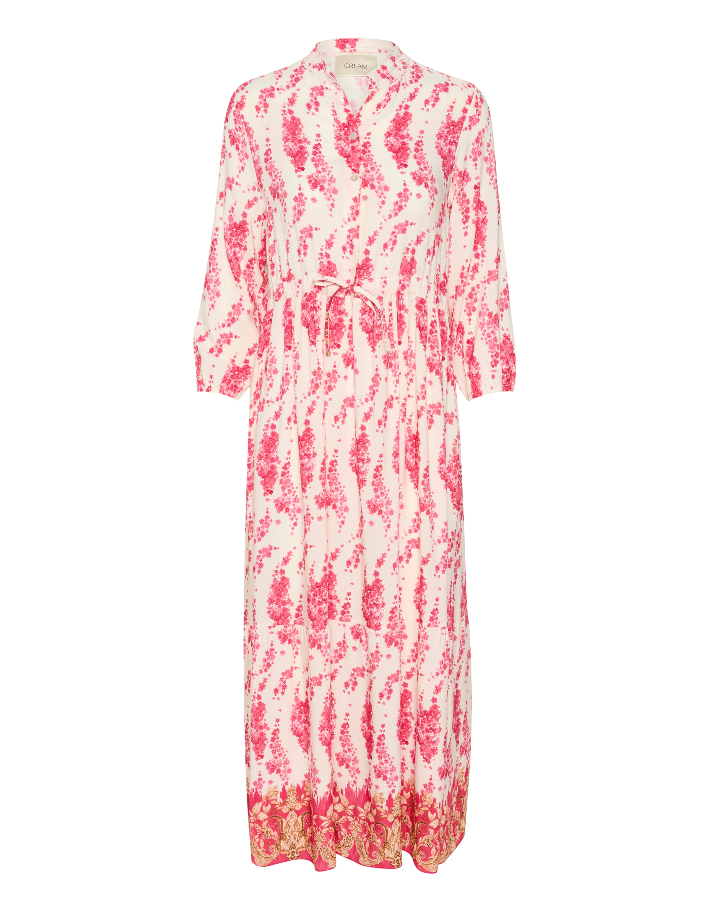 CreamKošulja haljina &#x27;Alora&#x27; - roza boja: prednji dio