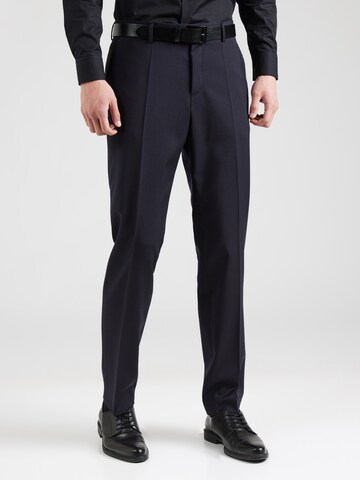 regular Pantaloni con piega frontale 'H-Genius-MM-251' di BOSS in blu: frontale