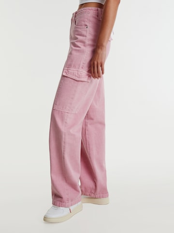 Wide Leg Jeans cargo 'Nalu' EDITED en violet