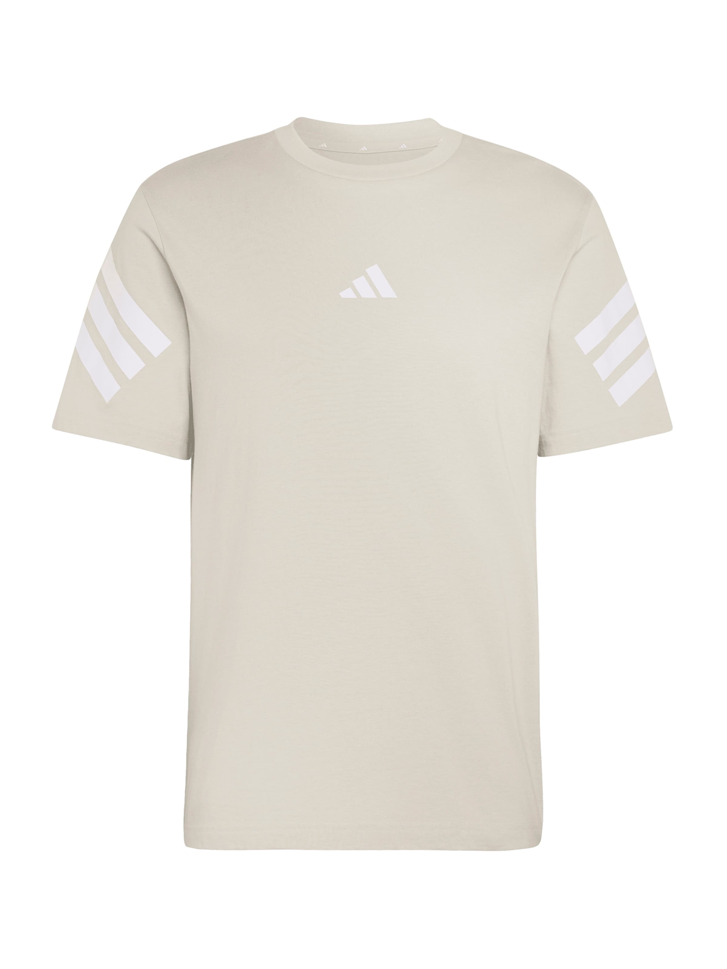 ADIDAS SPORTSWEAR Performance shirt in S in Greige / White, Item view