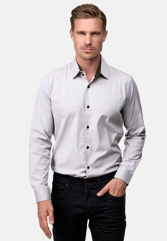 Rusty Neal Regular fit Button Up Shirt in White: front