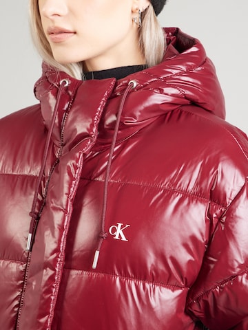 Calvin Klein Jeans Winterjas in Rood