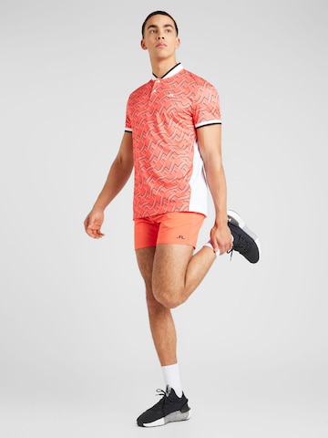 J.Lindeberg Performance shirt 'Jensen' in Orange