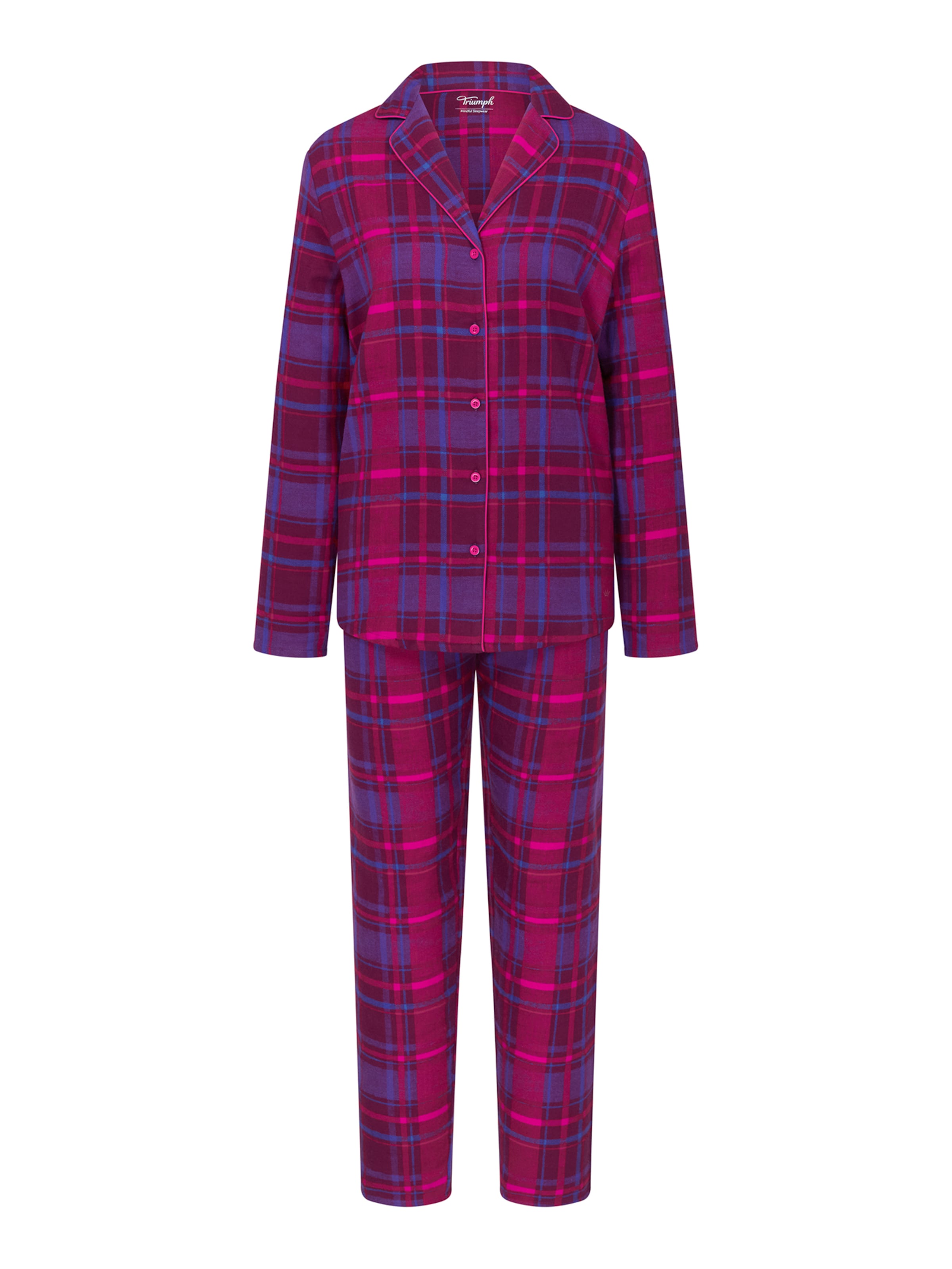 Pyjama TRIUMPH en rouge : devant