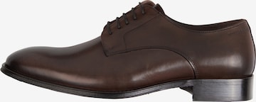 ROY ROBSON Lace-Up Shoes 'Derby' in Brown: front