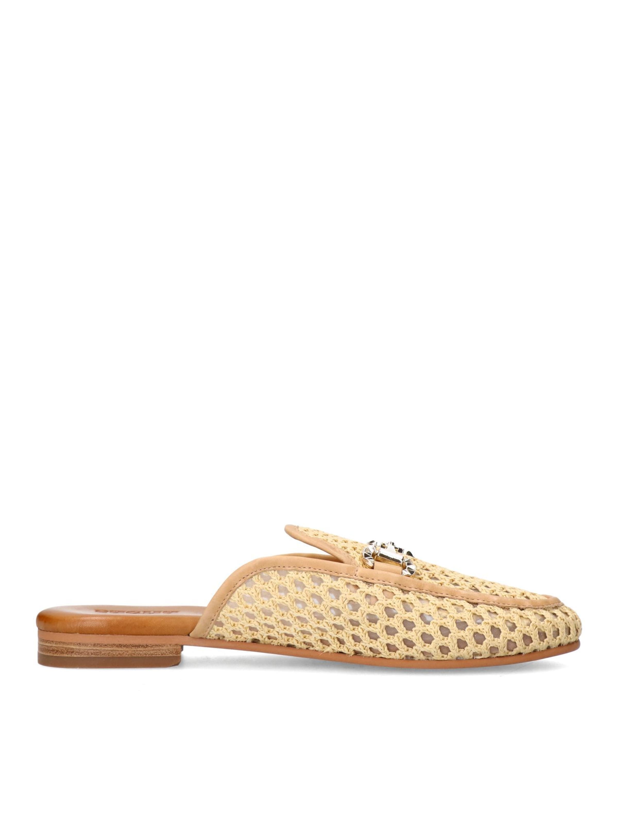 SACHA Mules in Beige