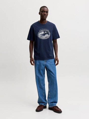 JACK & JONES T-Shirt in Blau