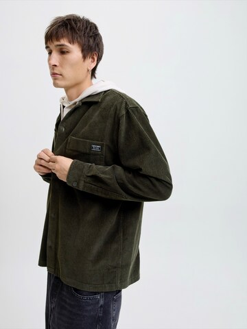 JACK & JONES Comfort Fit Skjorte i grøn