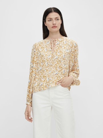 OBJECT Blouse 'MARIE' in Yellow: front