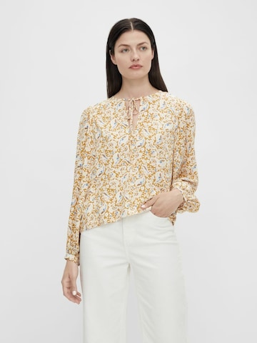 OBJECT - Blusa 'MARIE' en amarillo: frente