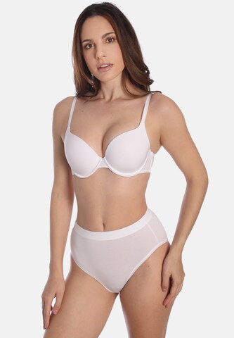 sassa Panty 'LOVELY SKIN' in White: front