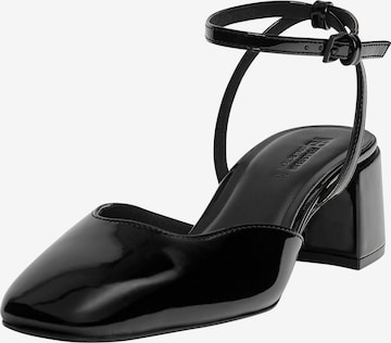 Pumps de la Pull&Bear pe bej: față