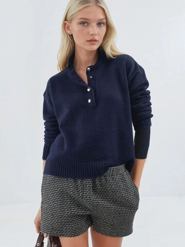 Hiccup Trui in Blauw: voorkant