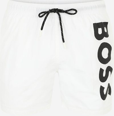 BOSS Kupaće hlače 'Octopus' u crna / bijela, Pregled proizvoda