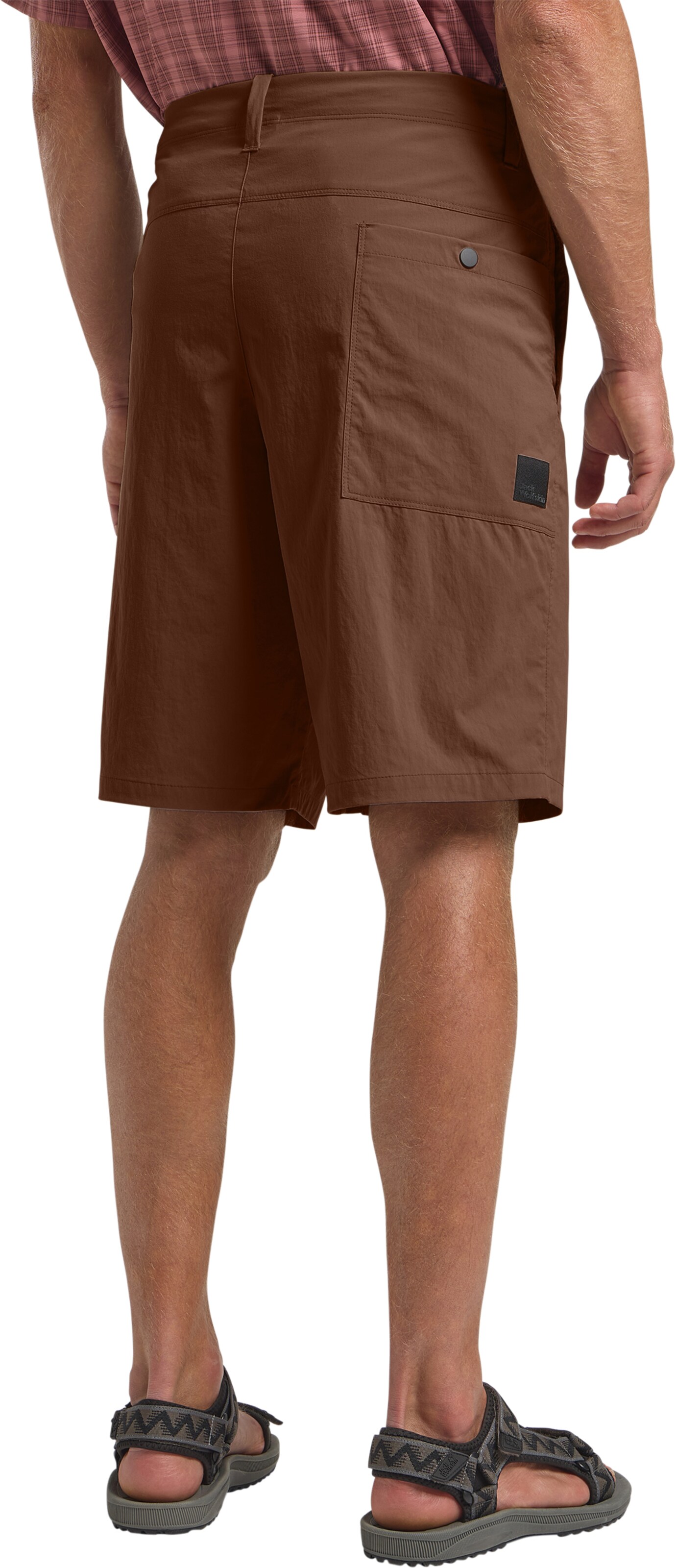 JACK WOLFSKIN Regular Outdoor Pants in Brown