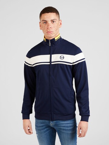 Sergio Tacchini - Sudadera con cremallera 'DAMARINDO' en azul: frente