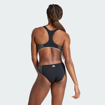 ADIDAS PERFORMANCE Bustier Sportsbadedragt i sort