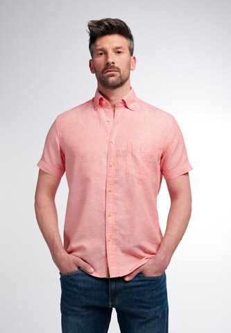 ETERNA Regular fit Button Up Shirt in Pink: front