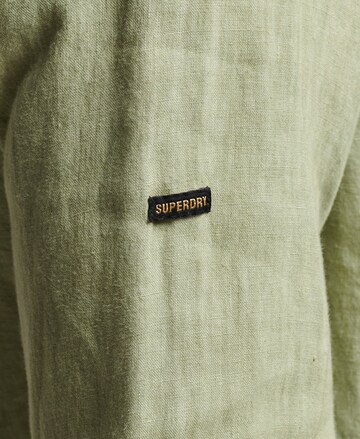 Superdry Regular Fit Hemd in Grün