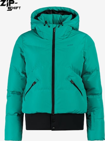 PROTEST Sportjacke 'PRTPreppy' in Grün: Vorderseite