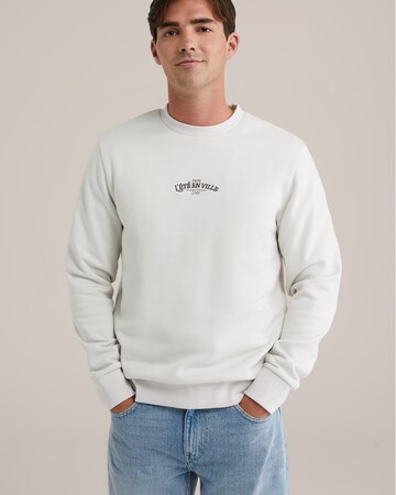 Sweat-shirt WE Fashion en beige