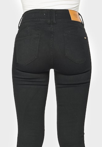 Le Temps Des Cerises Skinny Jeans 'ULTRAPUL' in Black