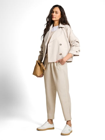TOM TAILOR Loose fit Pants in Brown