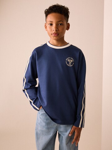 Next Shirt in Blue: front