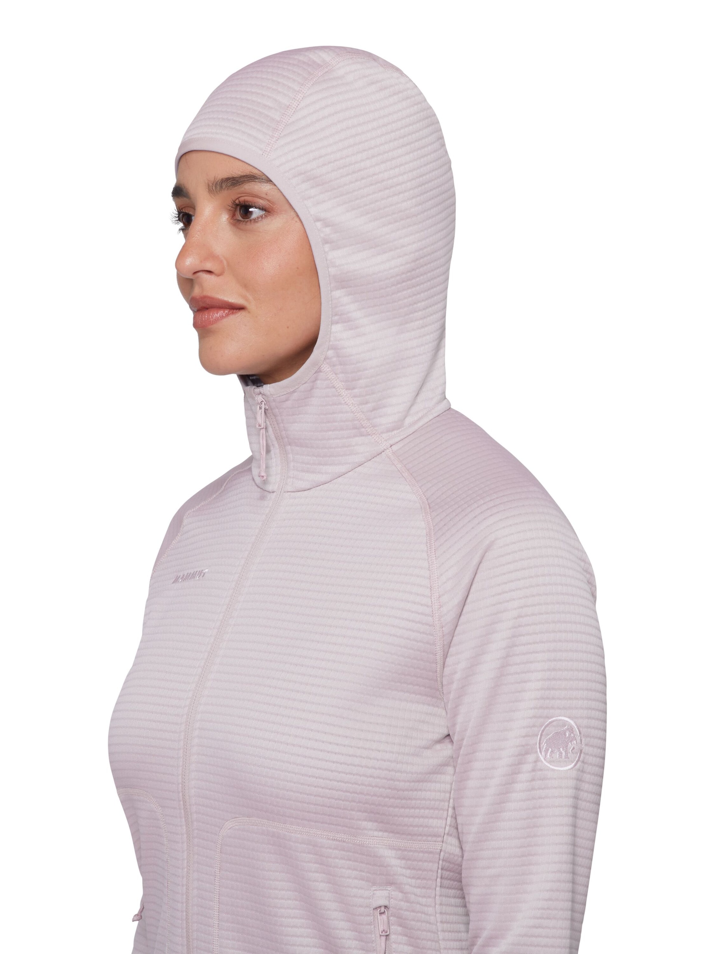 MAMMUT Athletic Fleece Jacket in Purple