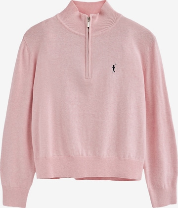Polo Club Pullover in Pink: Vorderseite