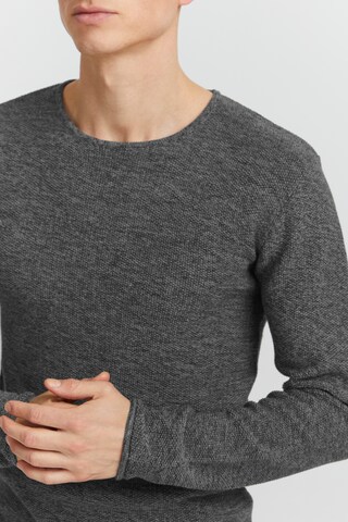 INDICODE JEANS Strickpullover 'Corto' in Grau