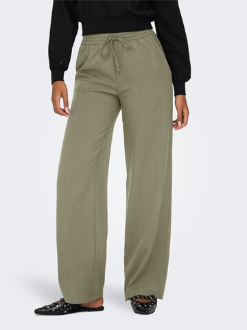 regular Pantaloni 'ONLGINNY' di ONLY in verde: frontale