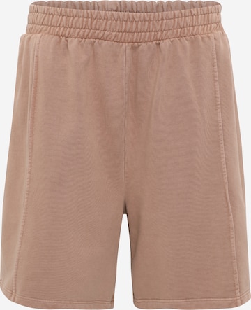 TOPSHOPLoosefit Hlače - roza boja: prednji dio