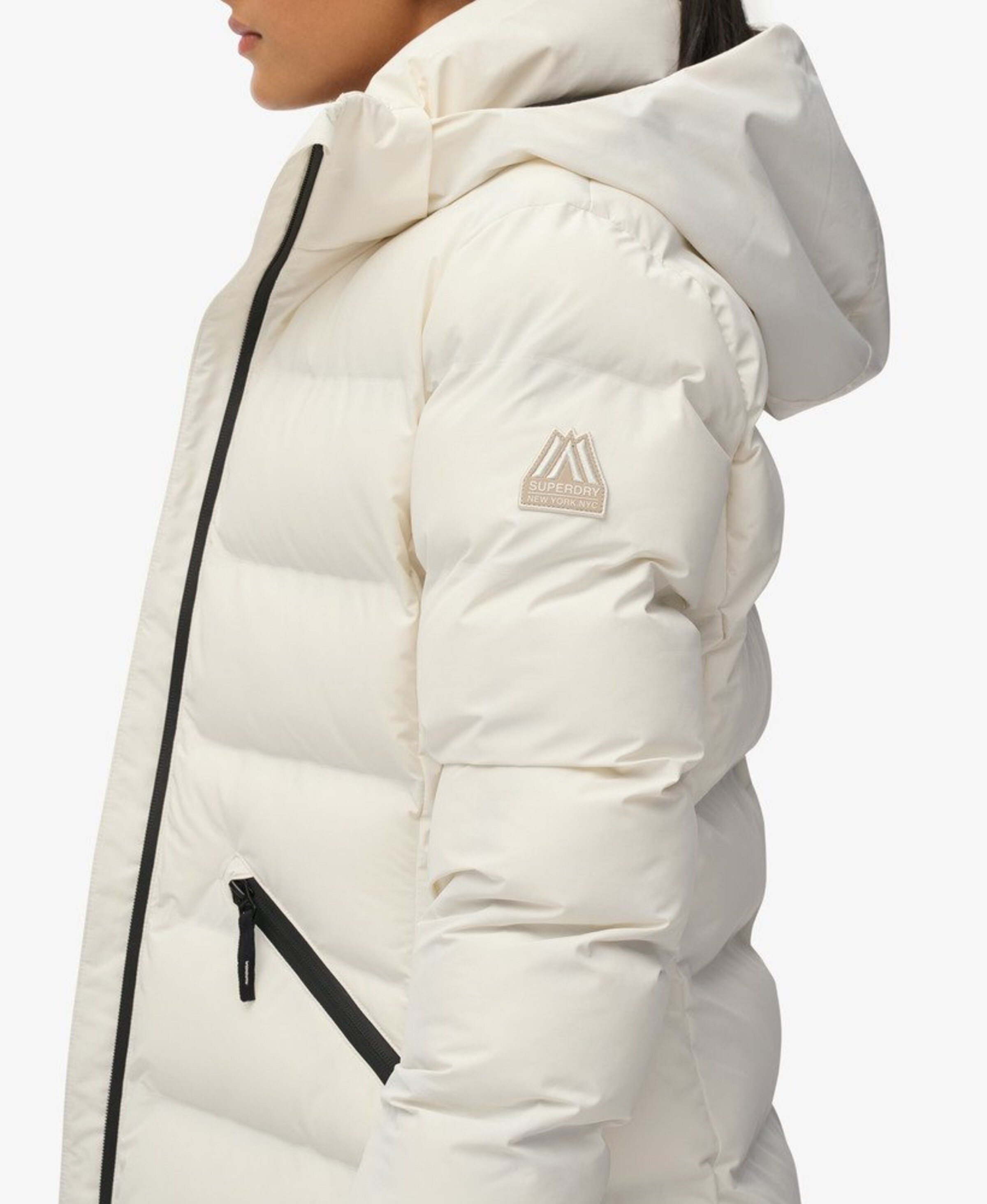 Superdry & Co Tussenjas 'City Mid' in Wit