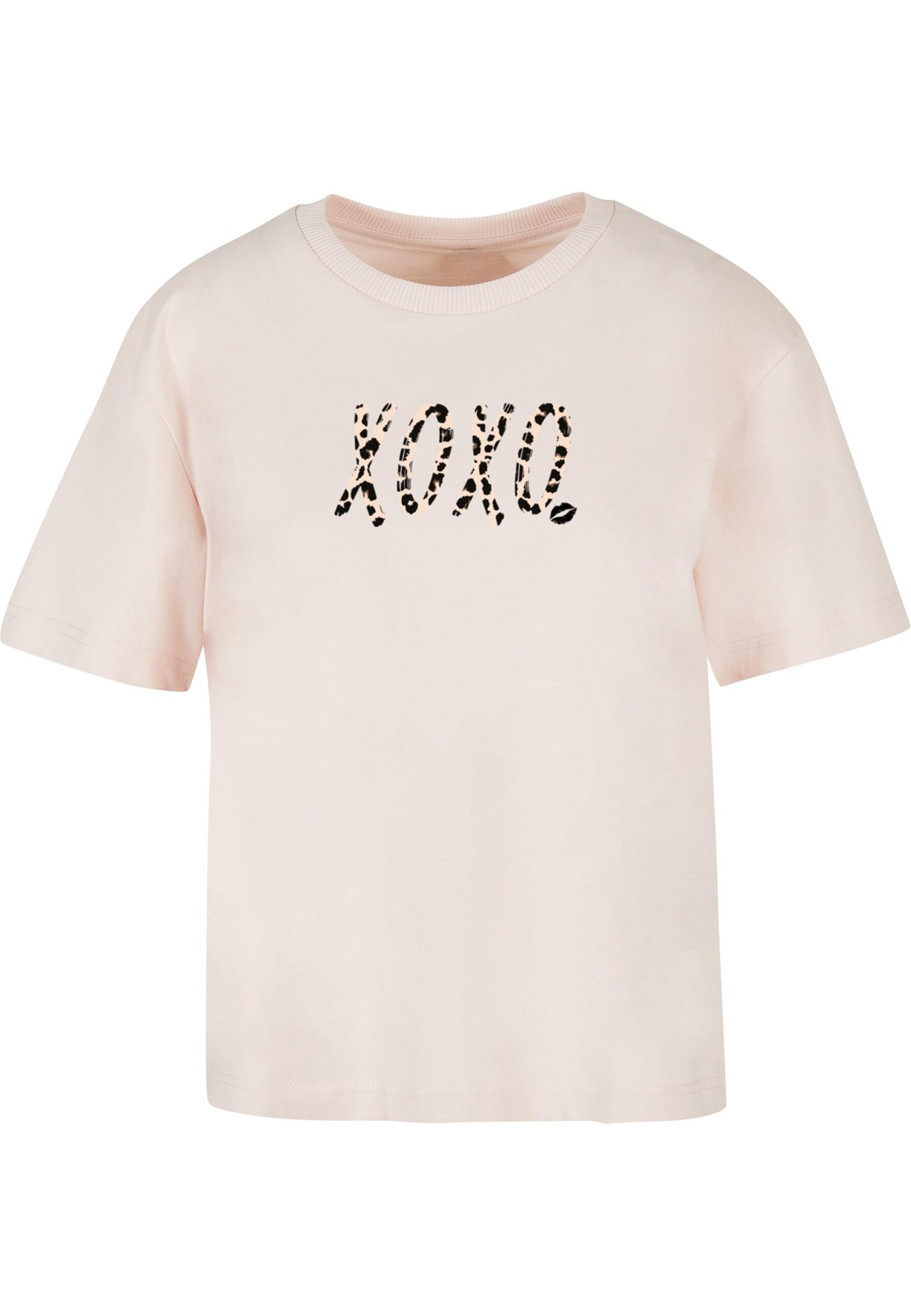 T-shirt 'Xoxo' Merchcode en rose : devant
