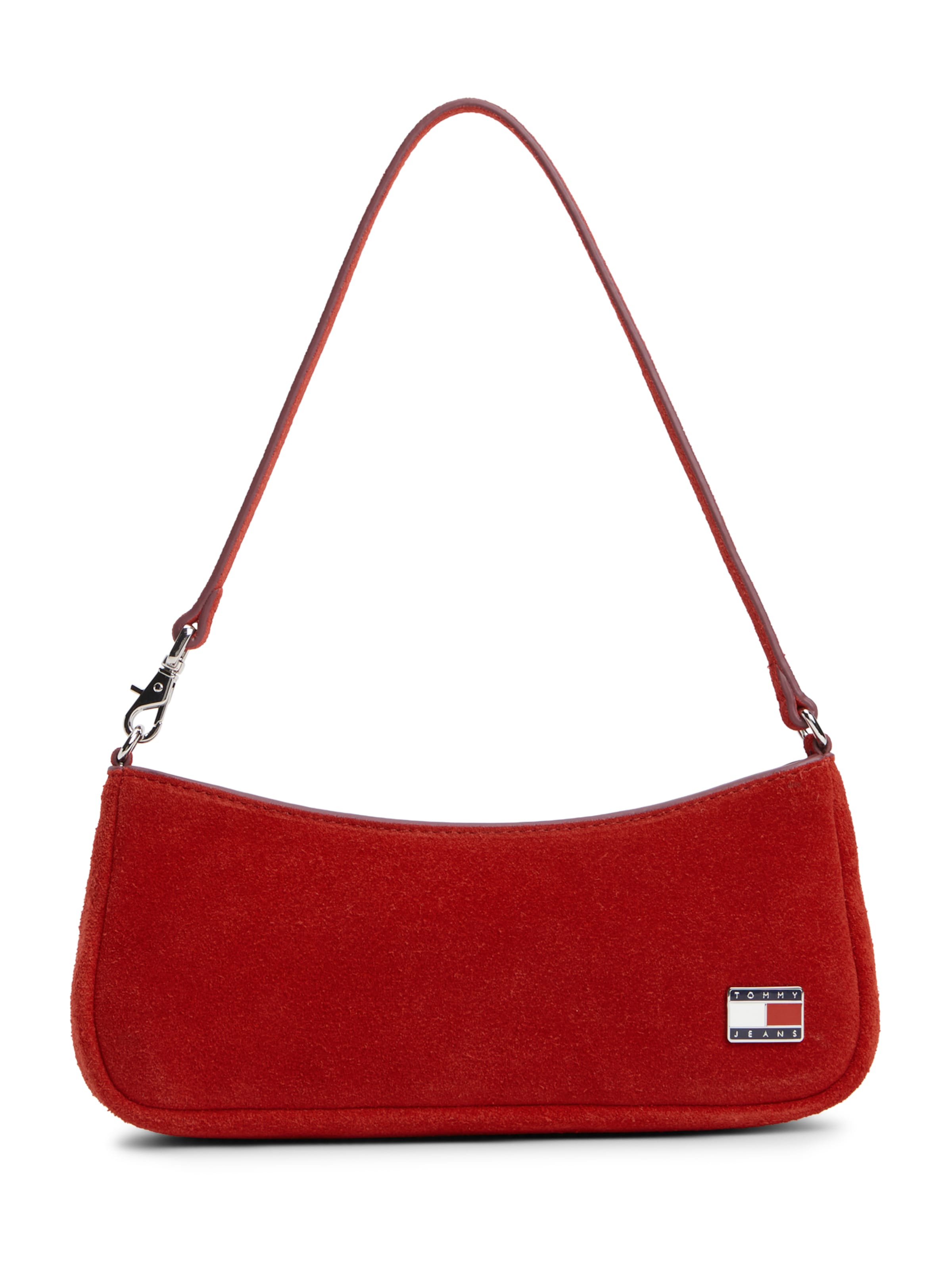 Tommy Jeans - Bolso de hombro en rojo: frente