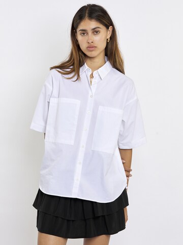 FRESHLIONS Blouse 'Selena' in White: front