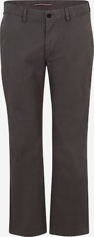 Tommy Hilfiger Big & Tall - Regular Calças chino 'MADISON' em cinzento: frente