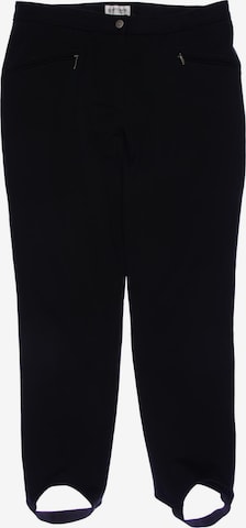 Ulla Popken Stoffhose XXXL in Schwarz: Vorderseite