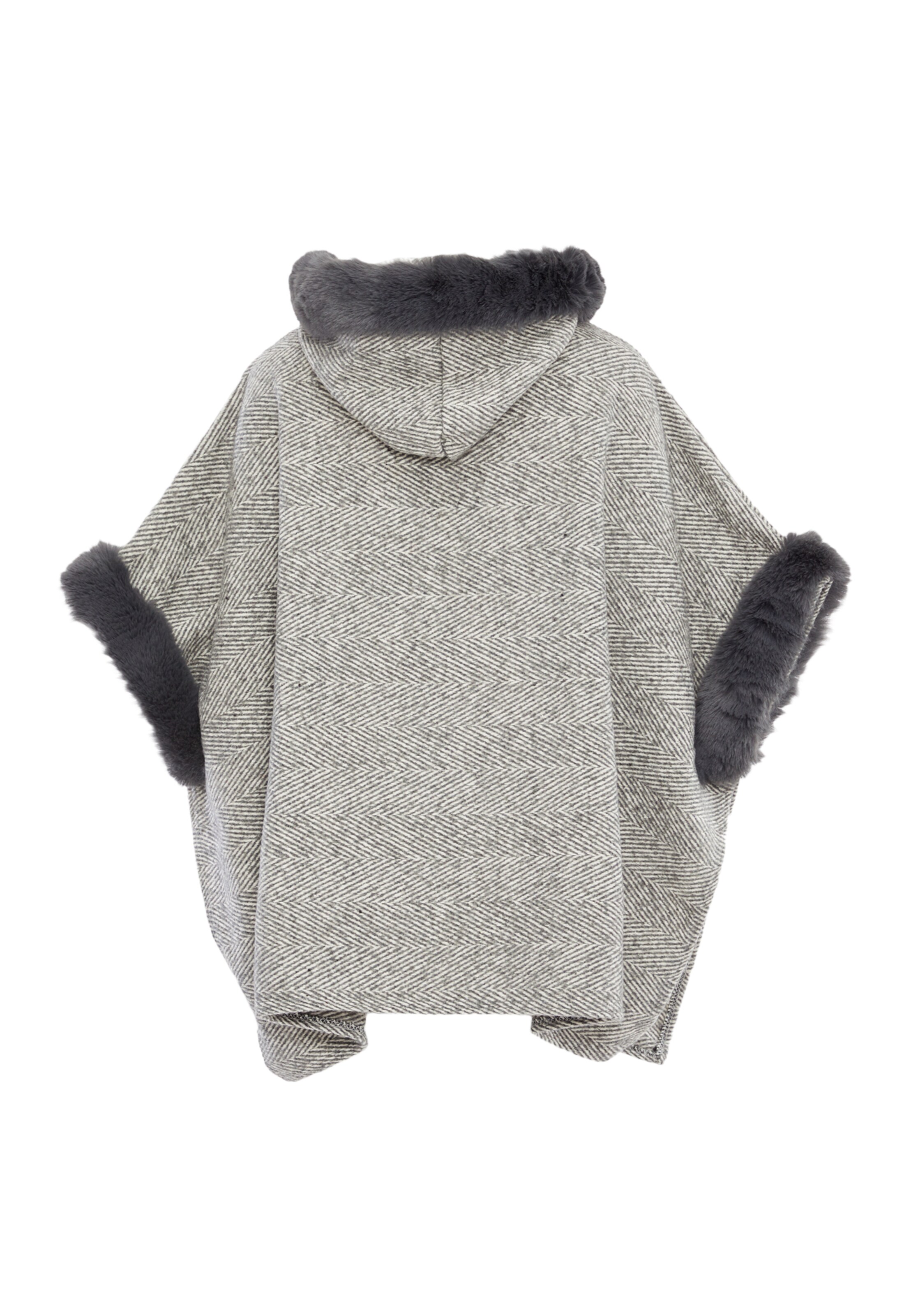 FRAULLY Cape in Grijs