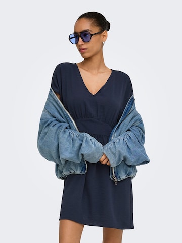 ONLY Kleid 'ONLMette' in Blau: Vorderseite